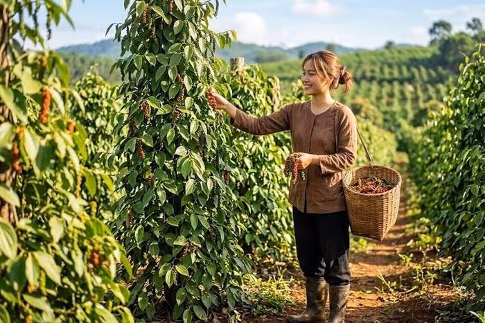 Giá hồ tiêu hôm nay 27/4: Neo cao ở vùng đỉnh, thị trường chờ biến số