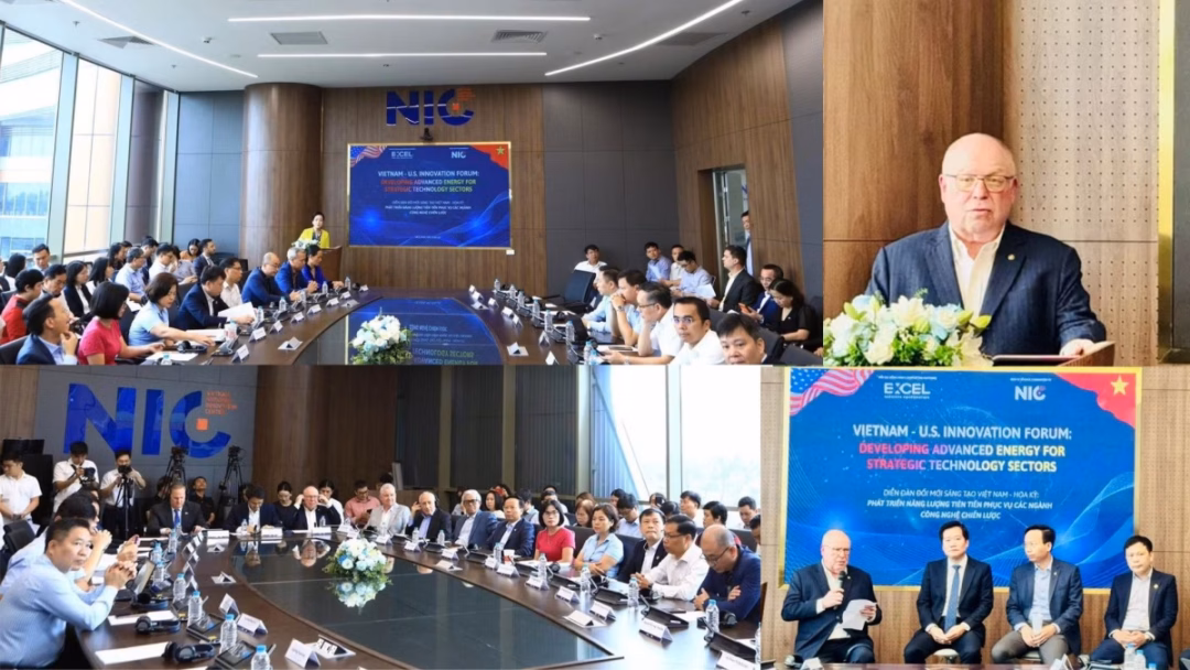 Đại diện NIC và Tập đoàn EXCEL Services Corporation thảo luận về lộ trình tháo gỡ nút thắt hạ tầng năng lượng cho các ngành công nghệ tỷ đô.