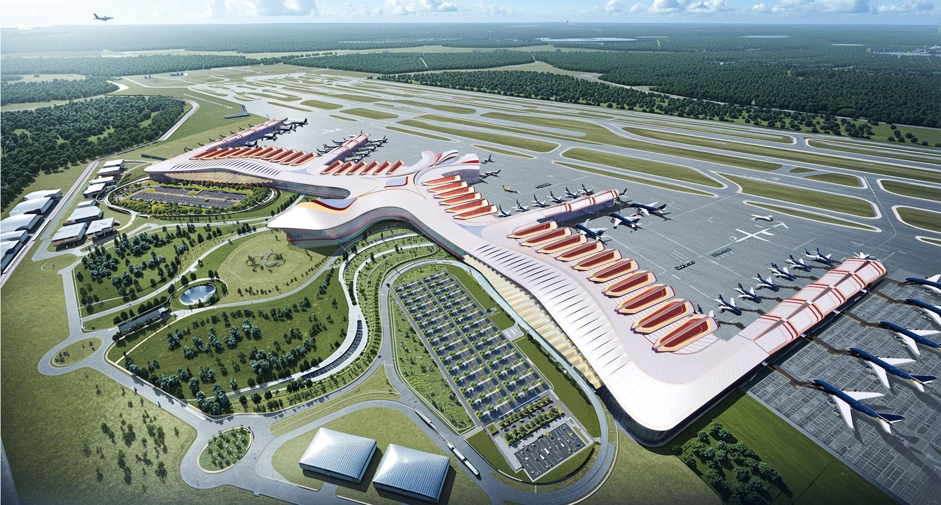 Sự hợp tác cùng Changi Airports International giúp nâng tầm sân bay Phú Quốc thành một điểm đến đẳng cấp 5 sao (Ảnh: Sun Group).